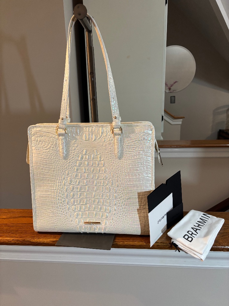 Authentic Brahmin Handbag Tia Milk Melbourne New With Tag